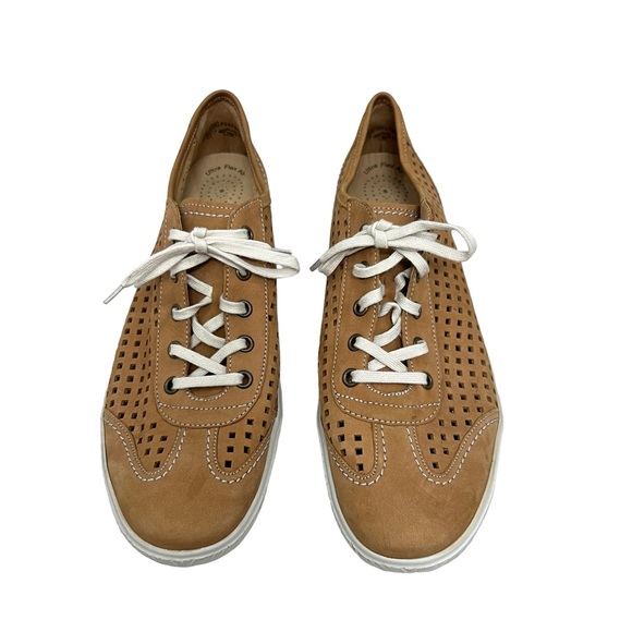 Gabor Shoes - Gabor leather perforated women’s sneakers size 8.5